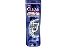 Clear Men Complete Care 3In1 Shampoo For Hair, Face & Body With Activated Charcoal For 100% Dandruff Free Hair And Moisturize