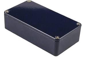 HAMMOND MANUFACTURING Hammond 1590BCB Aluminium ‘Stomp Box’ Enclosure Blue 112 x 60 x 31mm