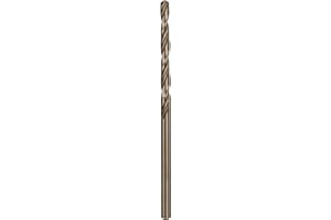BOSCH Forêt à Métaux Rectifié HSS-Co, DIN 338, 135° Angle de Coupe, 39mm Longueur Utile, 3.5mm Diamètre, Lot de 10