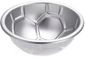 Facynde Moule en Silicone de Football, Cadeau pour Garçons Filles Football Gâteau Décoratif/Bombes au Chocolat/Cookie/Gelée/Biscuits/Moule à Savon DIY Sports Desserts Kit Enfants, Moules E