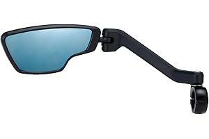 BBB Cycling CityView Rétroviseur de vélo électrique côté Gauche – Convient pour Guidon Ø 19-26 mm – Revêtement antireflet – Noir - BBM-05L