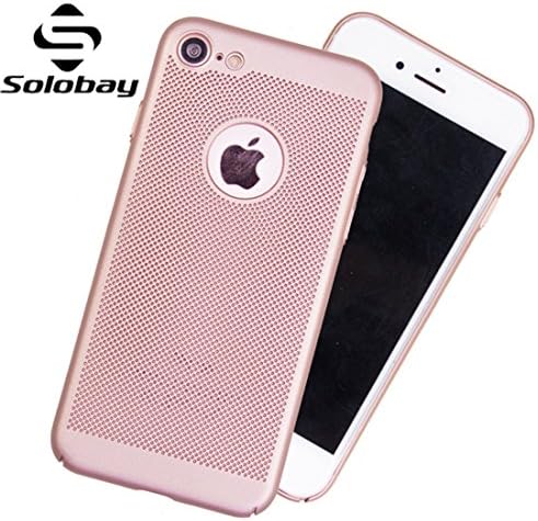 iPhone 6 plus Case iPhone 6S Plus Case Solobay iPhone Ultra Slim Thin Fit Protective Scratch Resistant Case Shell Skin (5.5 inch ) for iPhone 6+ iPhone 6S +(ROSE GOLD)