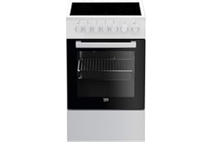 BEKO Cuisiniere vitroceramique FSS57100GW