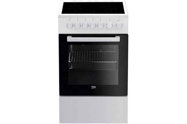 Cuisinière Vitrocéramique 60l 4 Feux Blanc - FSS57100GW