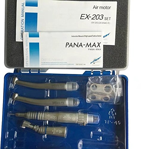 Hot Dental PANA-Max 2 High Speed-Kupplung 1 Low Speed Schlüssel Typ Handstücke Set 4H