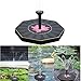 Produktbild MJLXY Solar Springbrunnen, Teichpumpe Schwimmend mit 8V Monokristalline Solar Panel Springbrunnen Pumpe für Gartenteich Vogel-Bad, Fisch-Behälter, Kleiner Teich