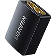 UGREEN Adaptateur Coupleur HDMI 4K Rallonge HDMI Femelle vers Femelle Connecteur Plaqué Or 3D Arc Compatible avec PC PS5 Xbox