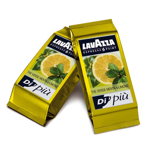 Preisvergleich Produktbild Kapsel Lavazza Espresso Point Tee Mintgrün Zitrone 363