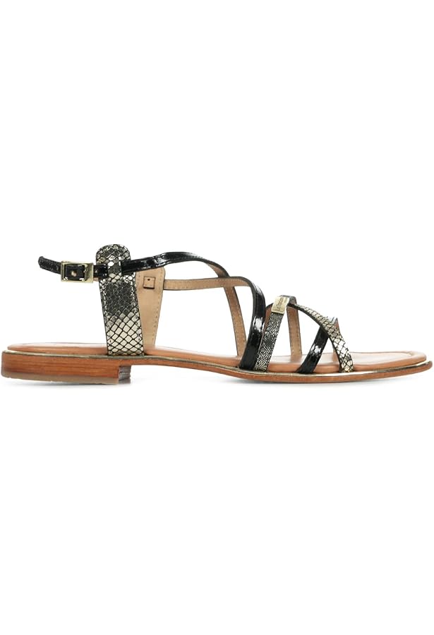 LES TROPEZIENNES PAR M. BELARBI Sandales Femme BATRESSE - Cuir Véritable, Semelle TPR Recyclée, Bout Ouvert - Blanc, Taille 38