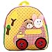 Produktbild sunnymi UnisexRucksackKinder Mini Backpack Mädchen Jungen/Schule Baby-Kindergarten Hartschale (Gelb)