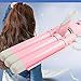 Surker Hair Sticks Three Rods Curlers Hair Sticks Three Water Ripples Hair Curler Curling Wand Hot Sticker for DIY Curly Hair