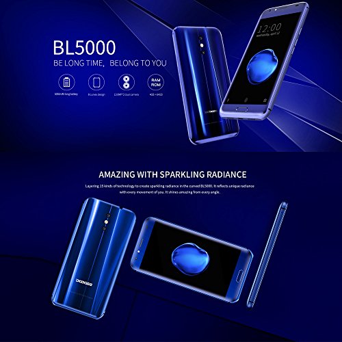 Doogee BL5000 4G FDD-LTE Smartphone 5050mAh Akku 5,5 Zoll Android 7.0 Octa-Core 4G RAM + 64G ROM 13MP + 13MP Dual-Hauptkameras Fingerabdruckscanner, 12V / 2A Fast Charge, B20 Dual SIM Ohen Vertrag reviews Doogee BL5000 4G FDD-LTE Smartphone 5050mAh Akku 5,5 Zoll Android 7.0 Octa-Core 4G RAM + 64G ROM 13MP + 13MP Dual-Hauptkameras Fingerabdruckscanner, 12V / 2A Fast Charge, B20 Dual SIM Ohen Vertrag