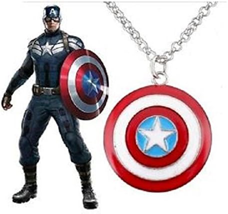 captain america necklace pendant