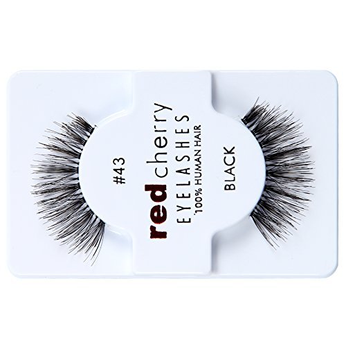 AllRight False Eyelashes Human Hair False Eyelashes Adhesive Size 43