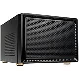 Kolink Satellite Mini-ITX Micro ATX - Tour D'ordinateur Vide - Boitier Gamer avec Ventilateur - Tour Boitier PC Élégant - Boi
