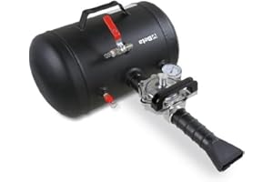 Beta 1950BZK - Inflador de Neumáticos con Pistola de Inflado Profesional y Manómetro de Presión de Neumáticos