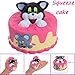 Produktbild Dekompression langsam rebound Spielzeug, Jaerio Cute Whale Cat Cake Decor Langsam steigendes Kid Squeeze Entlasten Anxiet Gift Toys 2019 heiße neue Mode Dekompressionspuppe, Simulation Tier,Cartoon