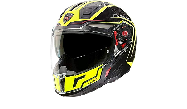 Nexx X40 Hypertech Giallo/Nero : Amazon.it: Auto e Moto