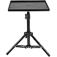 IMIKEYA Projector Stand Laptop Stand Adjustable Tabletop Floor Projector Tripod for Home Use