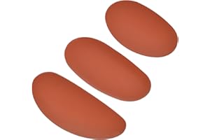 CLEMINSTA 3 Piezas Costillas de Arcilla de Cerámica, Costillas de Cerámica de Silicona, Herramientas de Barro de Silicona, para Modelar Artistas de Arcilla de Cerámica, 3 Tamaños