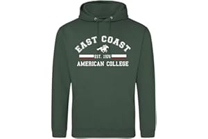 AMERICAN COLLEGE USA Sudadera Suéter con Capucha Niño Niña Sweatshirt Unisex niños