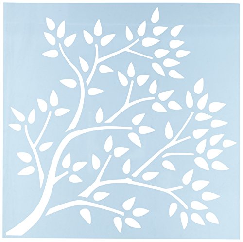 Clear Scraps Transparent de pochoirs 30,5 cm x 30,5 cm Branche d'arbre