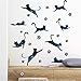 Produktbild Jintime 1 Satz DIY Katze Entfernbare Wandaufkleber Dekoration Wand Familie Wandkunst PVC Ungiftig Wasserdichte Schlafzimmer Aufkleber Decor 40 * 60 cm