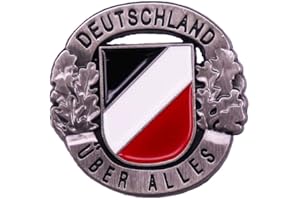 AOTEMAN Deutschland Flagge Pin Eiche Blätter Brosche Vintage schwarz deutschland Abzeichen Deutsche Schmuck Männer Patriot Geschenk
