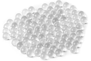 LKXHarleya 100 Pcs Jouet De Sport De Remplissage De Vase De Billes De Verre Transparent, 5mm