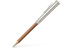 Graf von Faber-Castell 118566 srebro wysokiej próby doskonały ołówek - brązowy