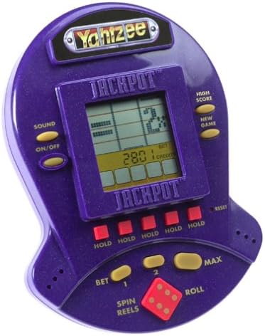 Yahtzee Jackpot Electronic Handheld Casino Style Game
