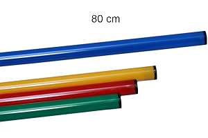 Boje Sport Jalon coloré en Plastique/Jalon de Gymnastique/Jalon d'entraînement/Multi-Fonctions, 80 cm, Bleu - 1x 80b
