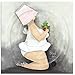 Produktbild Holzbild ~ Blind Date - King of love ~ Bild 20x20 Druck auf Holz Dekoration