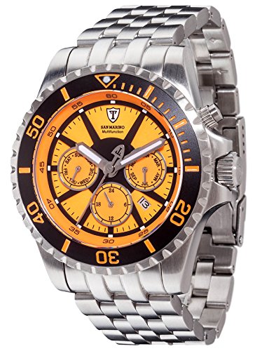 DETOMASO Herren-Armbanduhr San Analog Automatik DT1065-A DETOMASO Herren-Armbanduhr San Analog Automatik DT1065-A