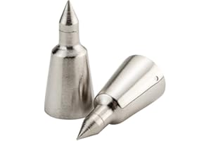 STOCKSHOP (28mm) Bergstockspitze, Metall - Stockspitze verzinkt mit Nägelchen (VE 2 Stück)