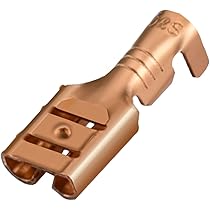 Terminali Faston Femmina Ricoperti Da 6,3 Mm Con Copertura Totale Colore Rosso Per Cavi Da 025 A 1 Mm - Foto 7