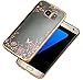 Produktbild Tonsee Crystal Gummi Rücken weiche TPU-Hülle für Samsung Galaxy S7 Edge Beschichtung (rosa)