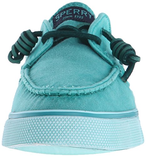 Sperry Bahama 2-EYE Teal Wash Aquamarine Women's Trainers Boat Shoes (7.5 B(M) UK, Teal Wash)