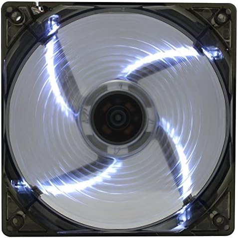 Game Max Wind Force LED 12 cm Cooling Fan - White