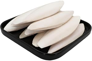 Cuttlefish Bone 12 stycken näbbleksak tandsprickning | 9-12 cm sköldpaddsben för reptiler skäggig drakbur husdjur kärleksfågel papegoja fink kanariefågel