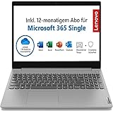 Lenovo IdeaPad 3i Slim Laptop | 15,6" Full HD WideView Display entspiegelt | Intel Celeron N4020 | 4GB RAM | 128GB SSD | Inte