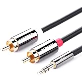 Ugreen RCA 3.5mm Aux Ses Kablosu, 1.5 Metre