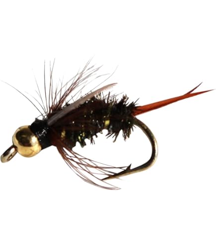 2 Pcs Realistic Brown Nymph Scud Fly Lures - Trout Fishing Bait, Soft Plastic Artificial Insects - View #7