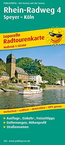 Download Rhein-Radweg 4, Speyer - Köln: Leporello Radtourenkarte mit Ausflugszielen, Einkehr- & Freizeittipps, wetterfest, reissfest, abwischbar, GPS-genau. 1:50000 (Leporello Radtourenkarte / LEP-RK) Download Rhein-Radweg 4, Speyer - Köln: Leporello Radtourenkarte mit Ausflugszielen, Einkehr- & Freizeittipps, wetterfest, reissfest, abwischbar, GPS-genau. 1:50000 (Leporello Radtourenkarte / LEP-RK)