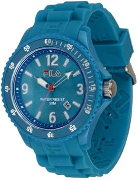 Fila Summertime–fa-1023–56–Armbanduhr–Quarz Analog–Zifferblatt Blau Armband Silikon Blau