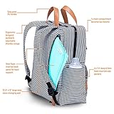 Wickeltasche von Kute ’n‘ Koo – Mode und Funktion in einer Tasche – In New York City entworfen – Passende Wickelauflage – Wasserbeständigkeit und Wischfläche – und vieles mehr - 2