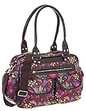 6 TEILE Set: ALESSANDRO Wickeltasche FLEUR Babywickeltasche + Wickelmatte + Windeltasche + Wäschesack + Flaschentasche + Wagen Fix - 9