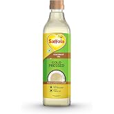₹128 coupon: Saffola Cold Pressed Coconut Oil, 0 Trans fat, No chemicals or heat, Unrefined, 1L