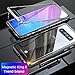 Produktbild Eastcoo Kompatibel mit Samsung Galaxy S10 Plus Hülle, S10 Plus Cover magnetische Adsorptionstechnologie Metallgehäuse mit gehärtetem Glas auf der Rückseite,jedoch nicht auf der Vorderseite(Silber)