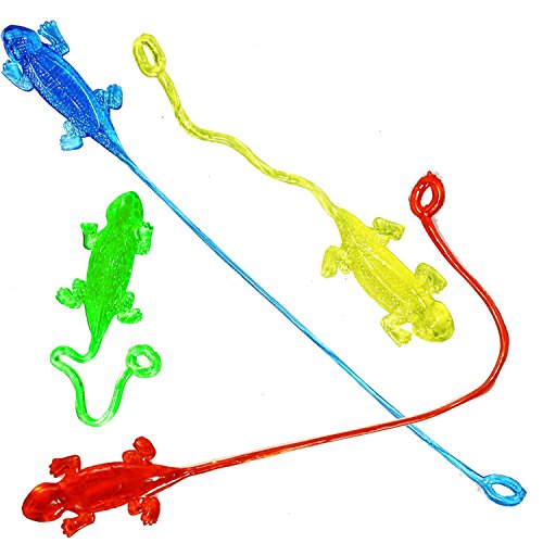 German Trendseller® – 24 x Mega Sticky Party Mix für Kinder NEU ┃ Kindergeburtstag ┃ Mitgebsel ┃ Glibber , Stretchy & Klatschy ┃ 24 Stück - 3